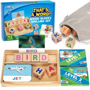 Spelling Games with Flash Cards, Matching Letters