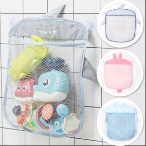 Bathroom Mesh Bag Organizer For Bath Toys